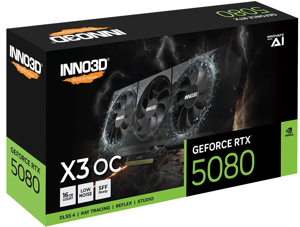 INNO3D GeForce RTX™ 5080 X3 OC Graphics Card