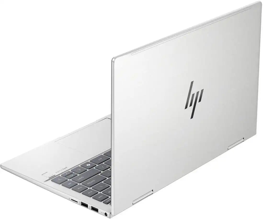 كمبيوتر محمول HP Envy X360 14-es1023dx 2 في 1، شاشة لمس FHD IPS مقاس 14 بوصة، معالج Intel Core 7 150U، ذاكرة وصول عشوائي 16 جيجابايت، قرص SSD سعة 512 جيجابايت، رسومات Intel Iris Xe، لوحة مفاتيح إنجليزية، نظام التشغيل Windows 11 Home، فضي | 9R8R3UA