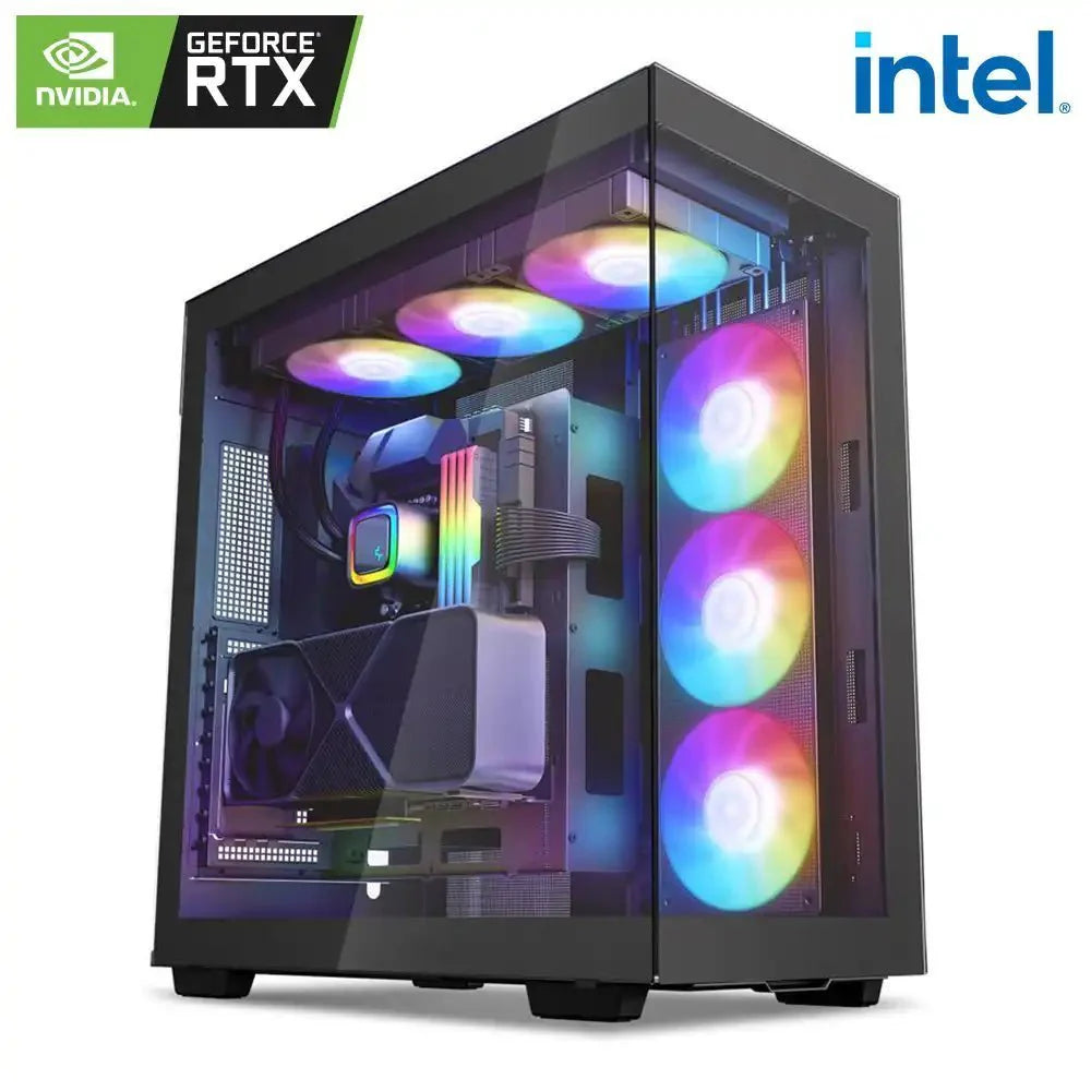 Vektra RDY CH780B Series Gaming PC / i7-14700KF / Z790 WiFi / RGB 32GB 6000MHz DDR5 / PCIe Gen4 NVMe M.2 SSD 1TB / 750W 80+ Gold / 360mm Liquid Cooler / 2 Years Warranty