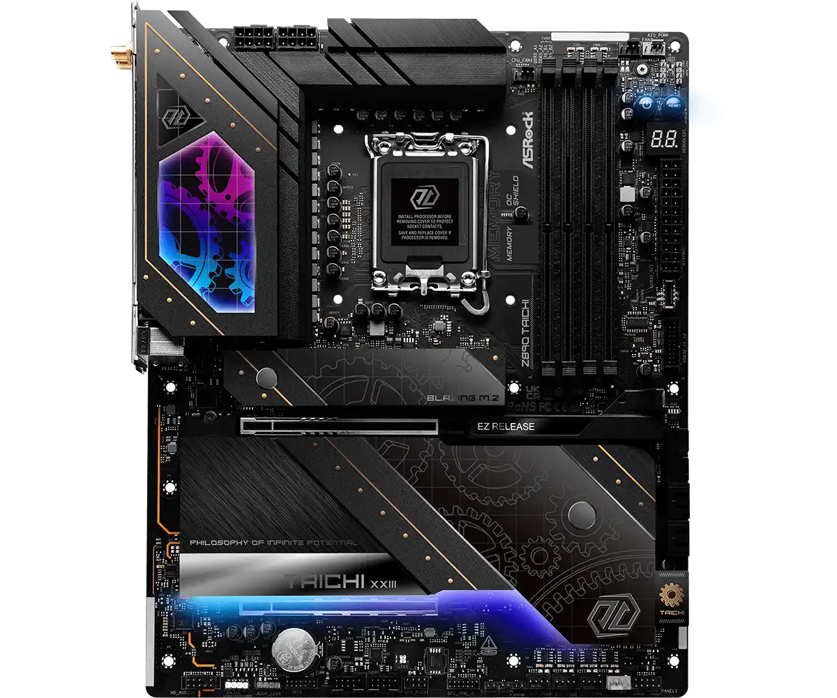 ASRock Z890 Taichi LGA1851 Socket Gaming Motherboard