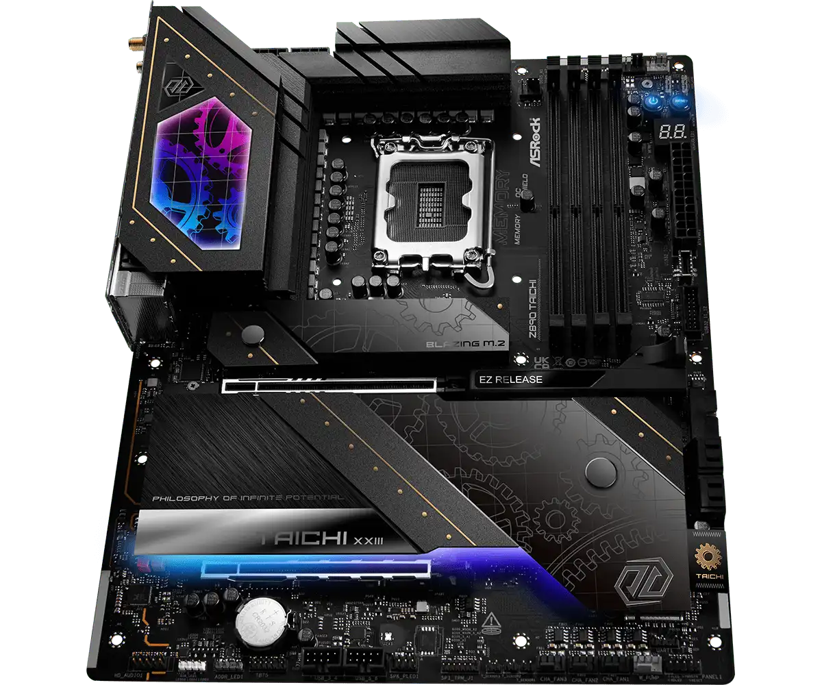 ASRock Z890 Taichi LGA1851 Socket Gaming Motherboard