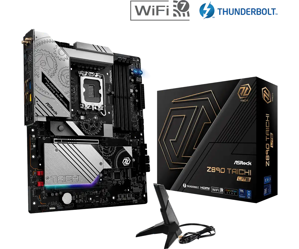 ASRock Z890 Taichi Lite LGA1851 Socket Gaming Motherboard