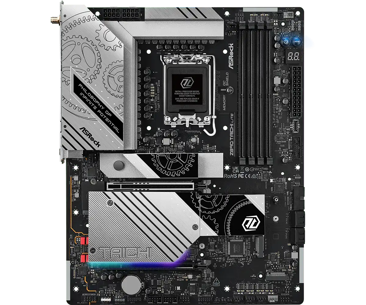 ASRock Z890 Taichi Lite LGA1851 Socket Gaming Motherboard