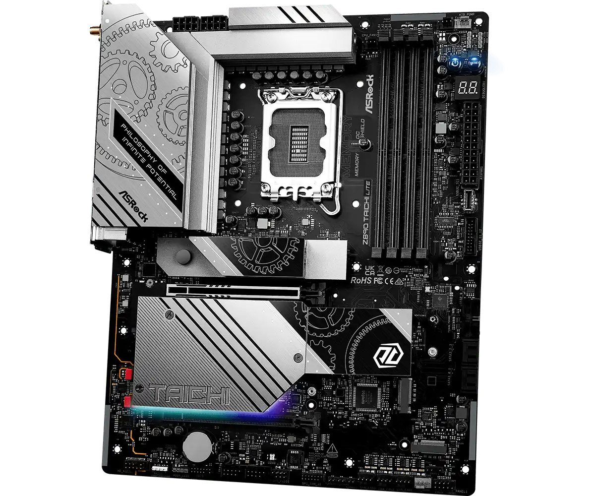 ASRock Z890 Taichi Lite LGA1851 Socket Gaming Motherboard