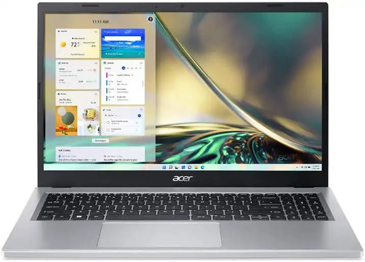 Acer Aspire 3 A315 - 59 - 55ZT Laptop, 15.6" FHD LCD Display, Intel Core i5 - 1235U, 8GB RAM, 512GB SSD, Intel Iris Xe Graphics, English Keyboard, Windows 11 Home, Silver | NX.K6SEM.001 - Vektra Computers LLC