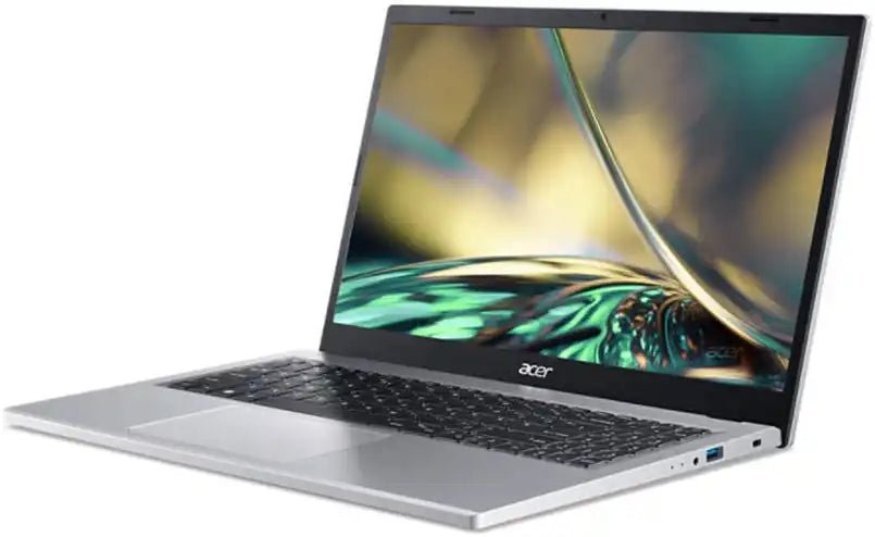 Acer Aspire 3 A315 - 59 - 55ZT Laptop, 15.6" FHD LCD Display, Intel Core i5 - 1235U, 8GB RAM, 512GB SSD, Intel Iris Xe Graphics, English Keyboard, Windows 11 Home, Silver | NX.K6SEM.001 - Vektra Computers LLC