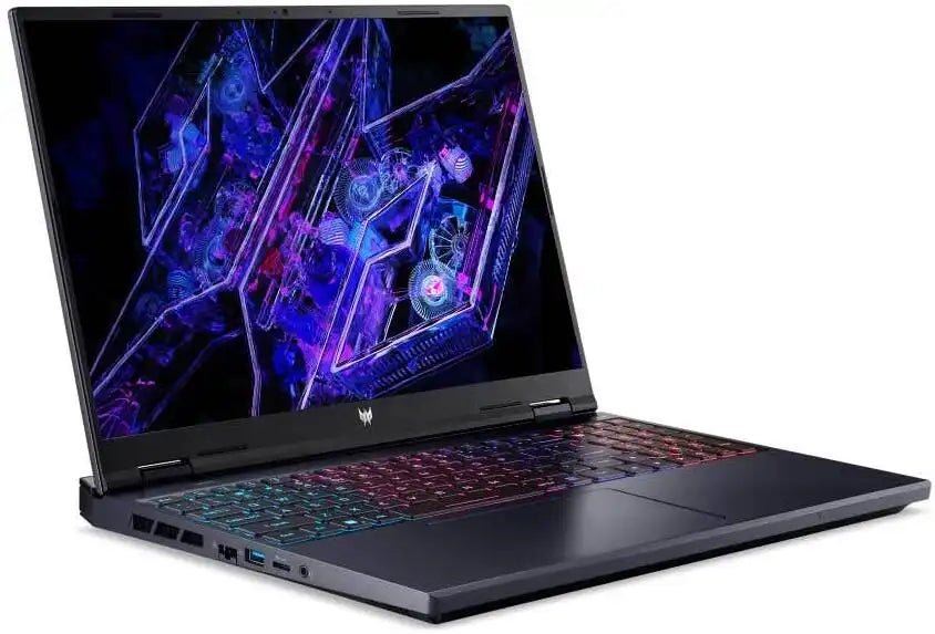 Acer Predator Helios Neo 16 Gaming Laptop, 16" WQXGA IPS 165Hz Display, Intel Core i9 - 14900HX, 16GB RAM, 1TB SSD, GeForce RTX 4060 8GB Laptop GPU, English Keyboard, Black, + Windows 11 Pro Retail | NH.QRFEM.003 - Vektra Computers LLC