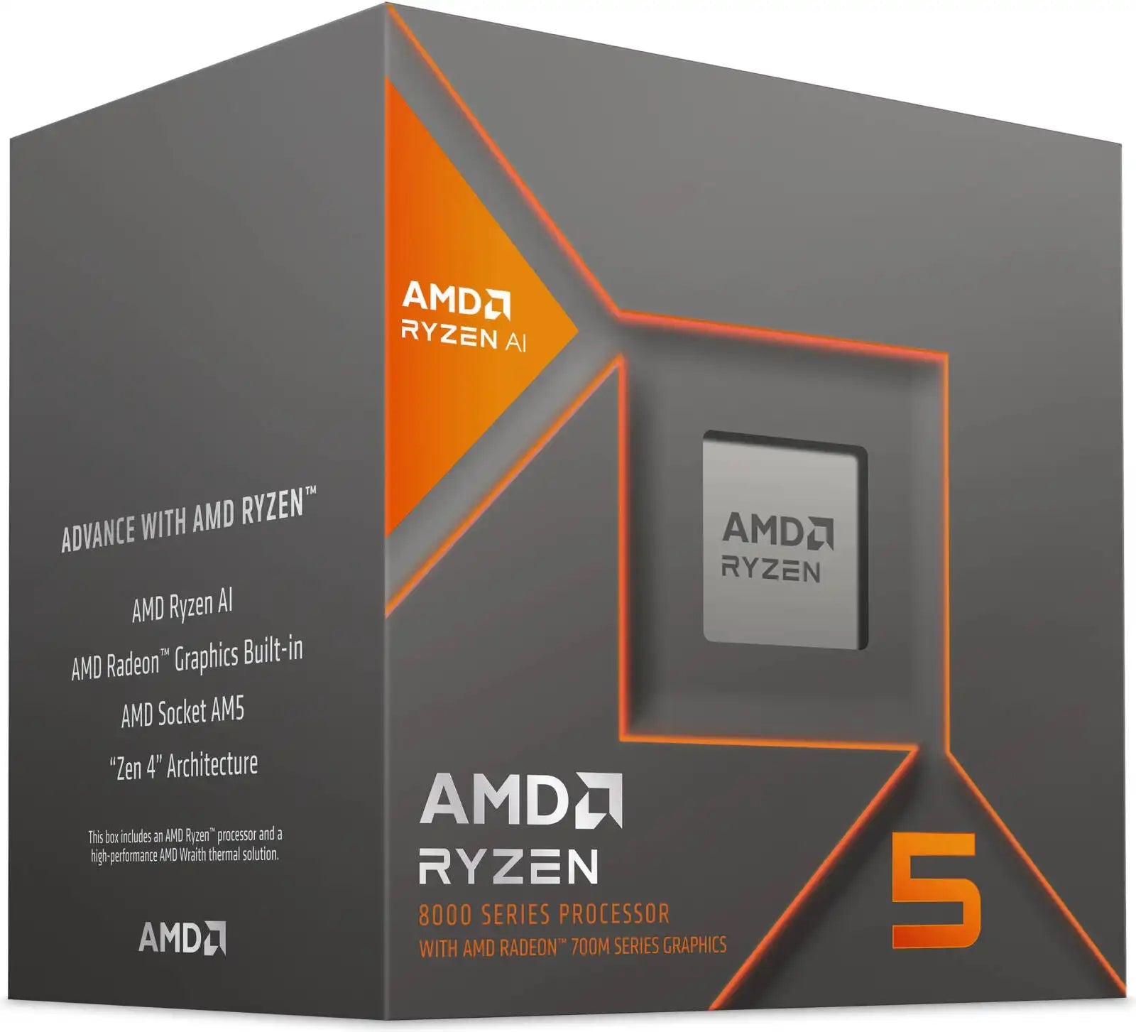 AMD Ryzen 5 8600G Zen 4 Processor | 100 - 100001237BOX | - Vektra Computers LLC