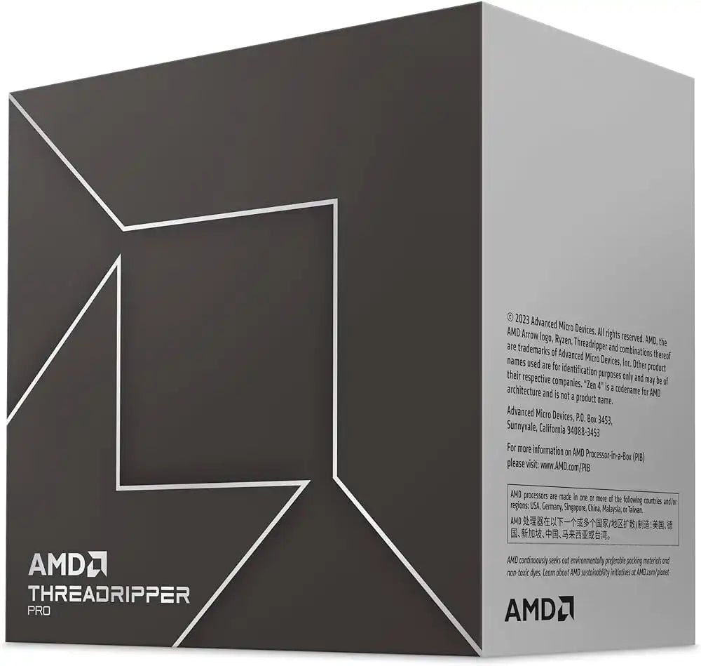 AMD Ryzen Threadripper PRO 7965WX Zen 4 Processor | 100 - 100000885WOF | - Vektra Computers LLC