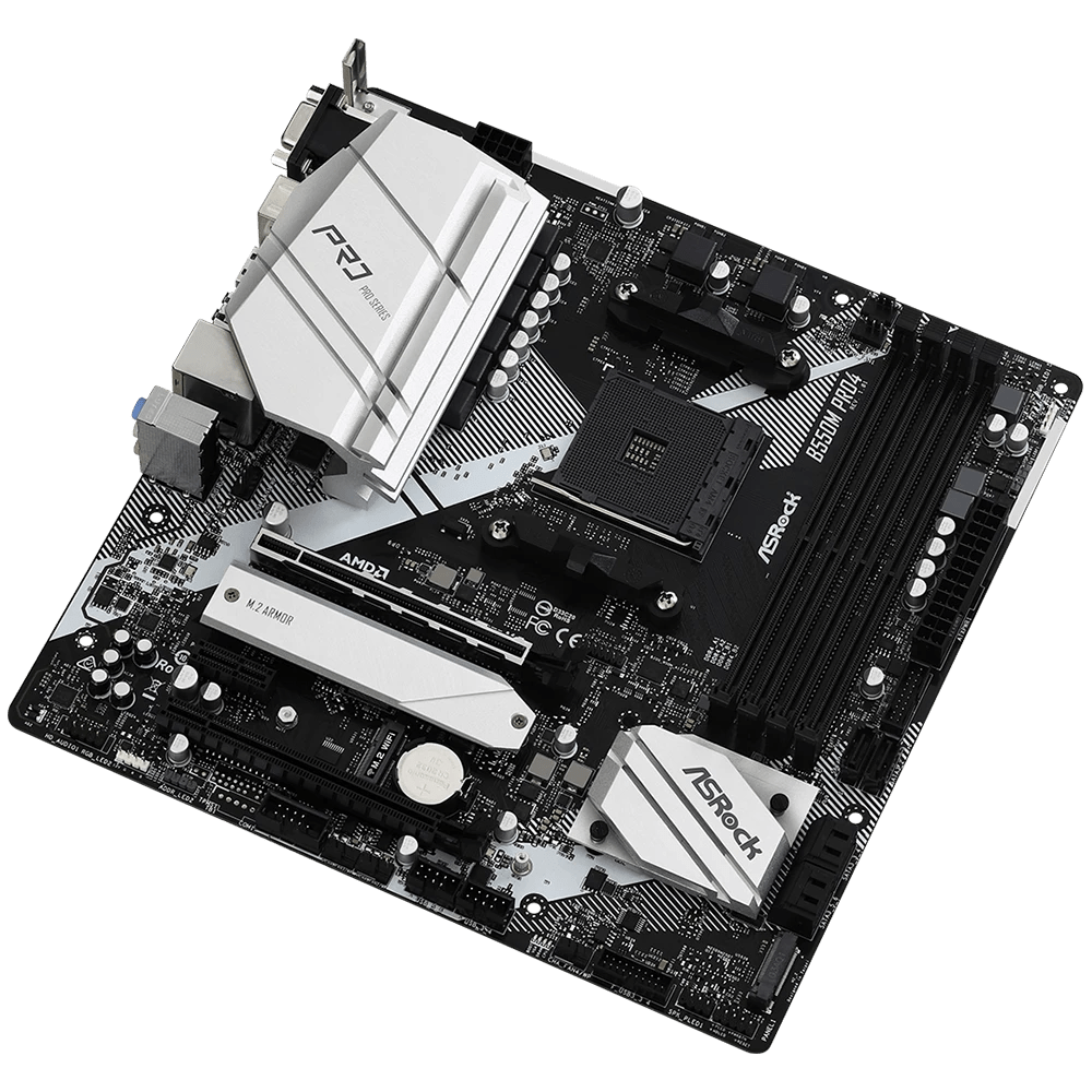 ASRock B550M Pro4 AMD 500 Series mATX Motherboard - Vektra Computers LLC