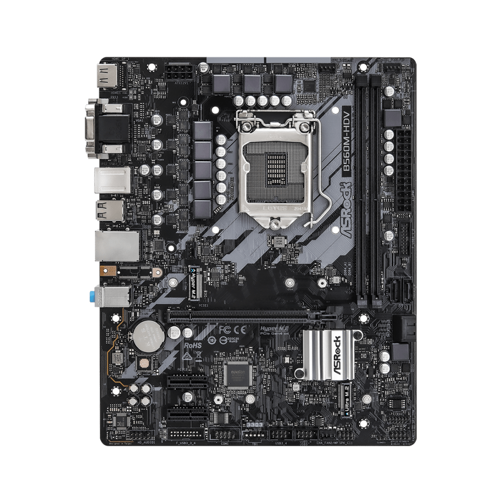 ASRock B560M - HDV Intel Motherboard | 90 - MXBF50 - A0UAYZ | - Vektra Computers LLC