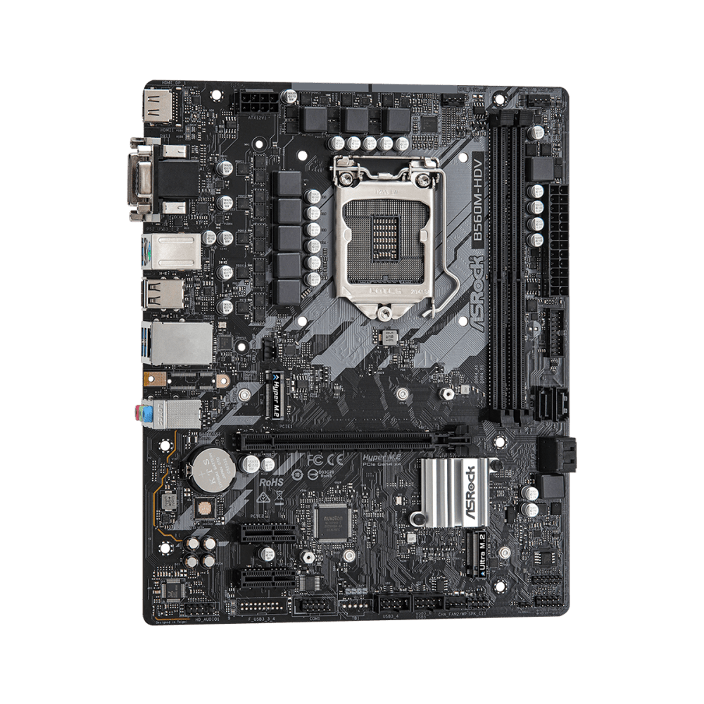 ASRock B560M - HDV Intel Motherboard | 90 - MXBF50 - A0UAYZ | - Vektra Computers LLC