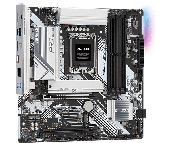 ASRock B760M Pro RS LGA 1700 Intel Motherboard | 90 - MXBLH0 - A0UAYZ - Vektra Computers LLC