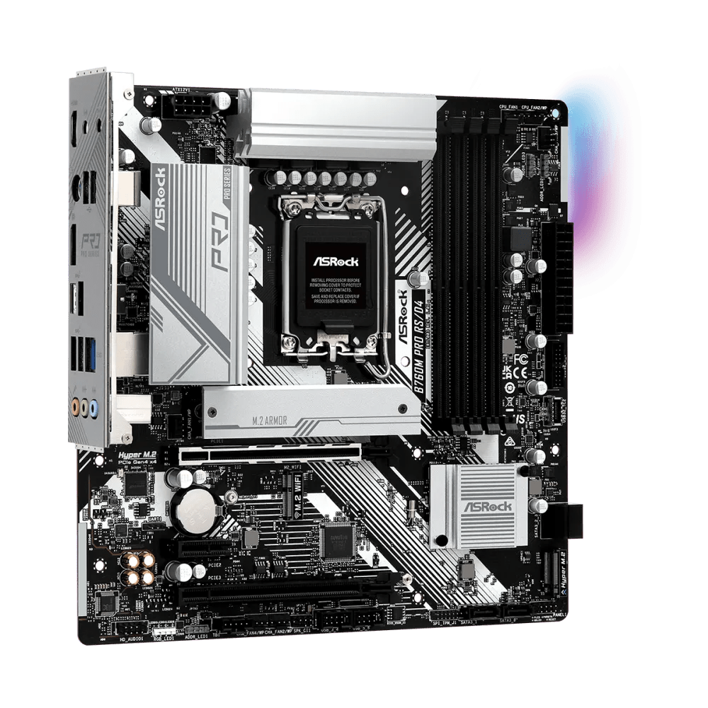 ASRock B760M Pro RS/D4 Intel 700 Series Intel Motherboard - Vektra Computers LLC