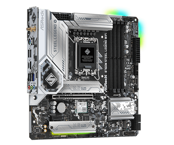 Asrock B760M Steel Legend WiFi | 90 - MXBL70 - A0UAYZ - 4710483941795 - Vektra Computers LLC