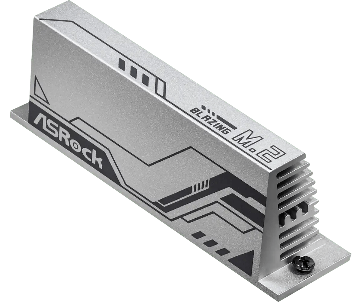 ASRock Blazing M.2 Gen5 Fan - Heatsink | 90 - MCA0Z0 - 00UARF - Vektra Computers LLC