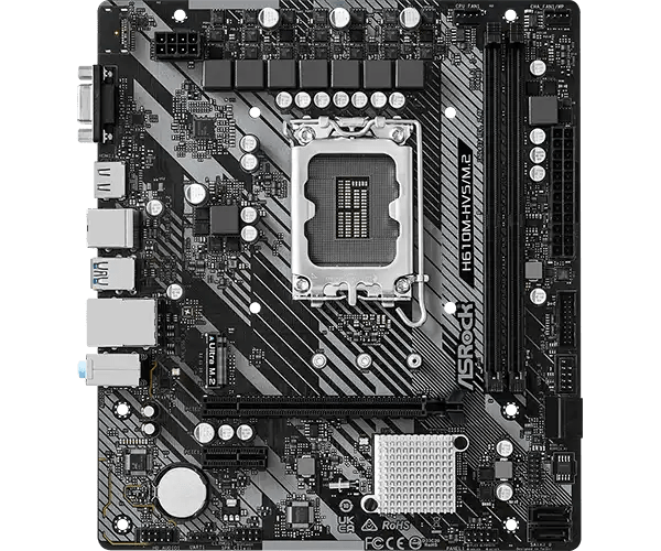 ASRock H610M - HVS/M.2 R2.0 motherboard | 90 - MXBJJ0 - A0UAYZ - Vektra Computers LLC