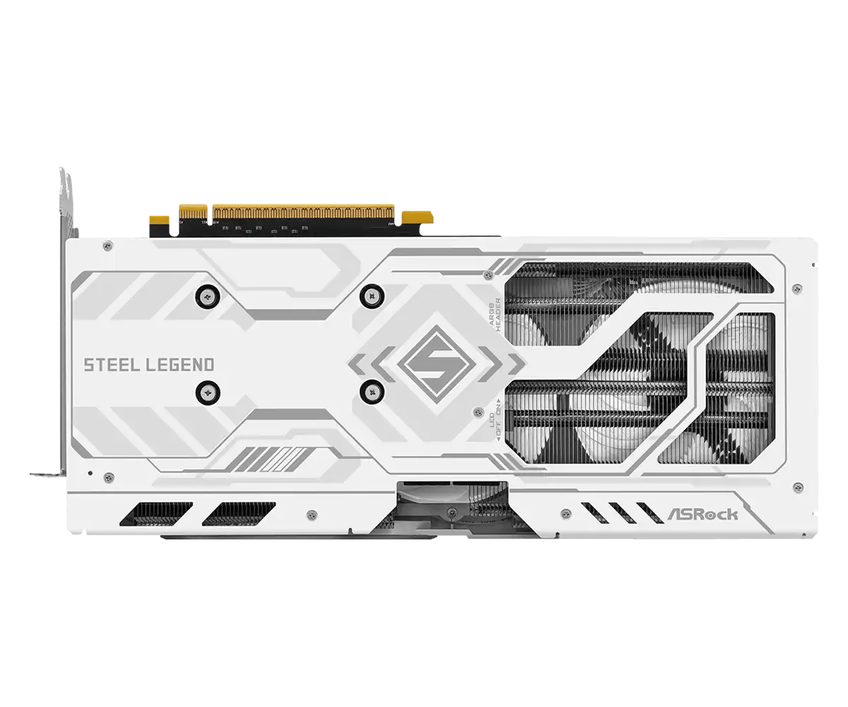 ASRock Intel Arc B580 Steel Legend 12GB OC Gaming Graphics Card | 90 - GA5CZZ - 00UANF - 4711581490024 - Vektra Computers LLC