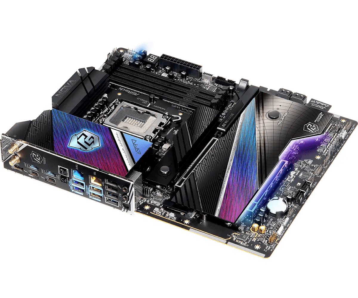 ASRock PHANTOM GAMING Z890 Nova WiFi LGA1851 Socket Gaming Motherboard - Vektra Computers LLC