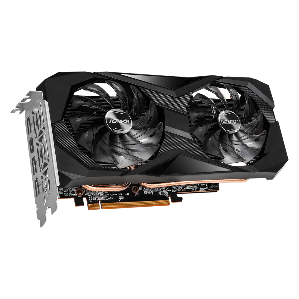 Buy ASRock Radeon RX 6600 XT Challenger D 8GB Graphics Card |  90-GA2TZZ-00UANF | Online in UAE - Vektra Computers LLC