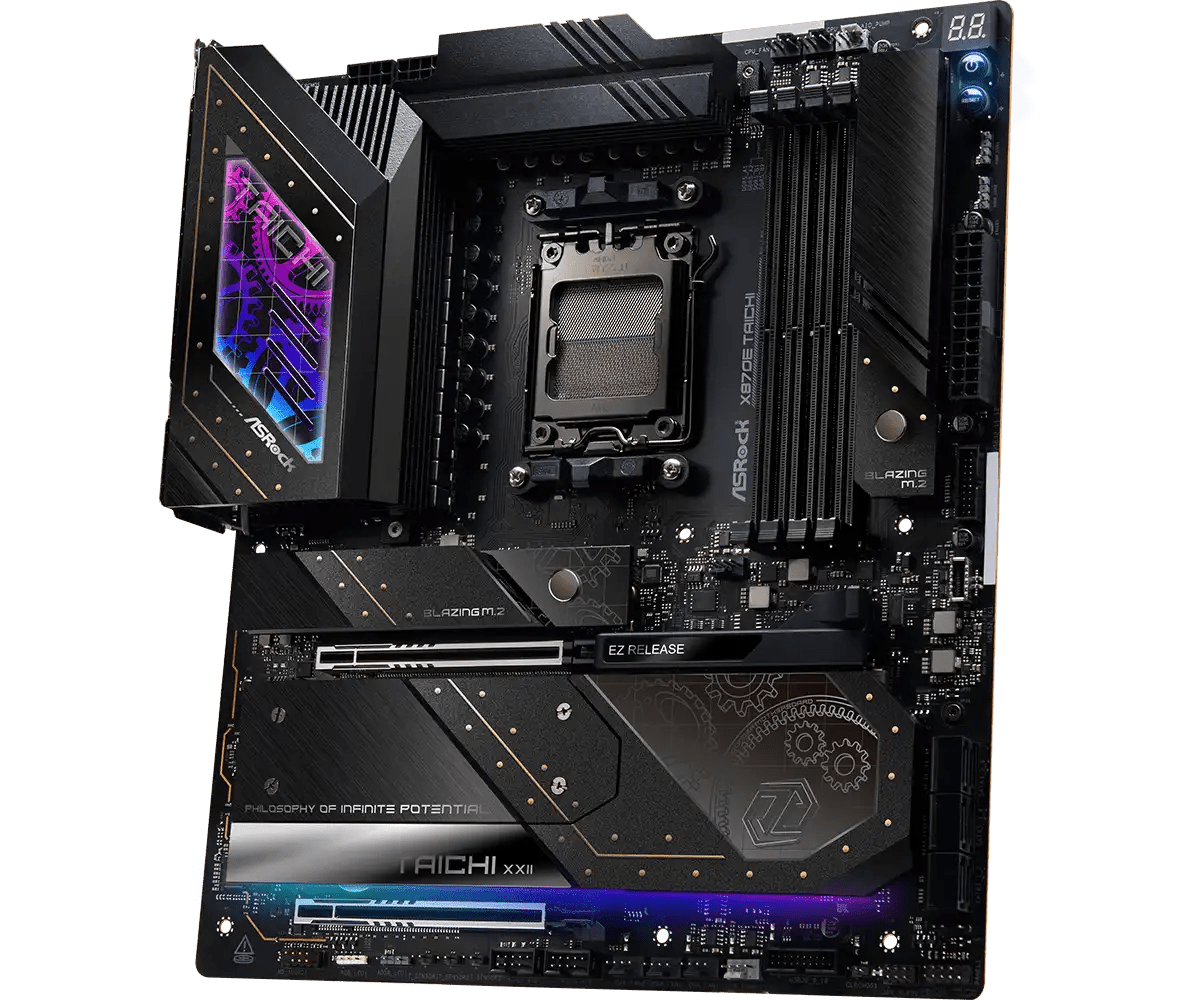 ASRock X870E Taichi AMD AM5 Socket Gaming Motherboard - Vektra Computers LLC