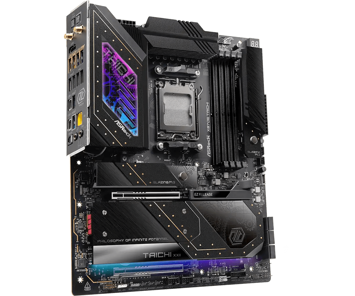 ASRock X870E Taichi AMD AM5 Socket Gaming Motherboard - Vektra Computers LLC