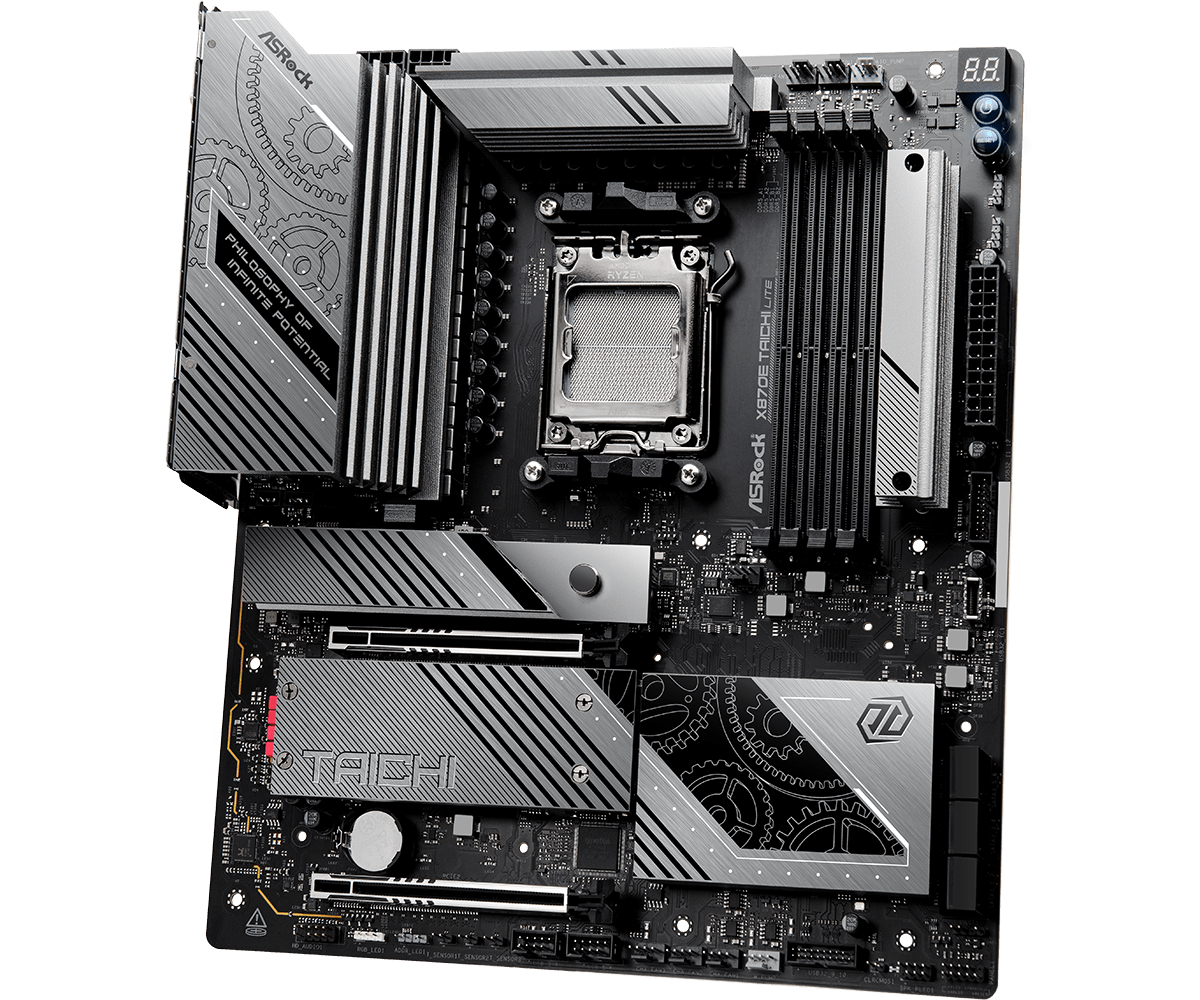 ASRock X870E Taichi Lite AMD AM5 Socket Gaming Motherboard | - Vektra Computers LLC