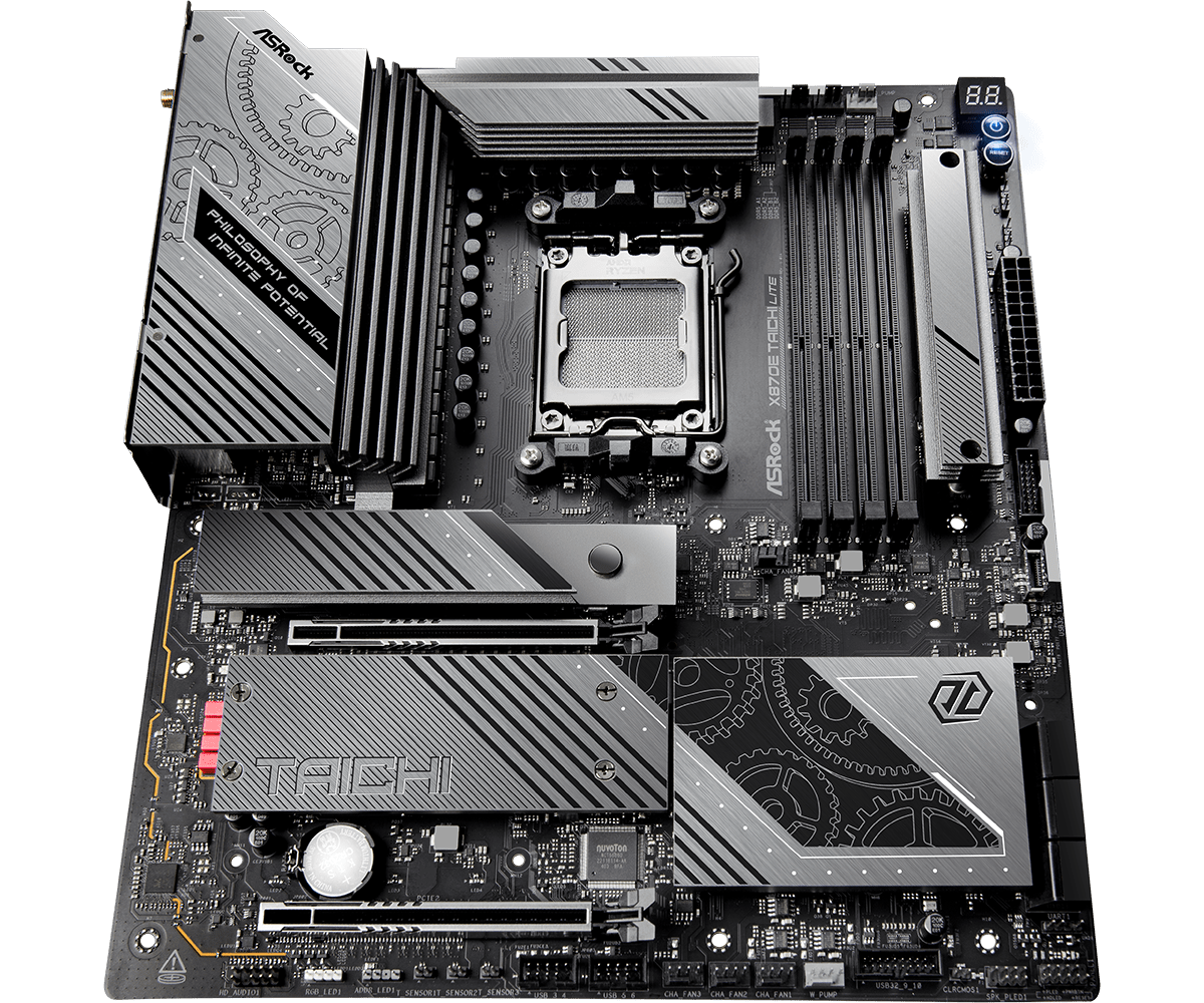 ASRock X870E Taichi Lite AMD AM5 Socket Gaming Motherboard | - Vektra Computers LLC