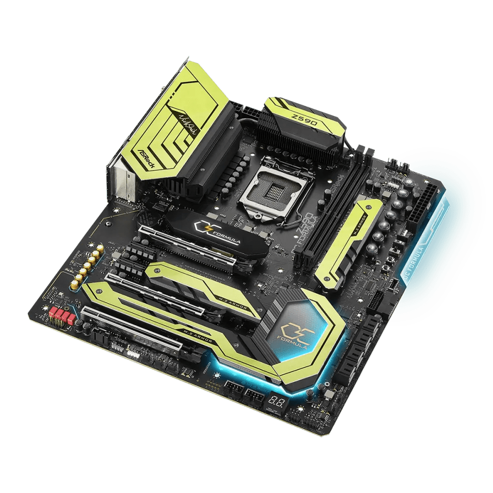 ASRock Z590 OC Formula Intel 500 Series ATX Motherboard | 90 - MXBFS0 - A0UAYZ | - Vektra Computers LLC