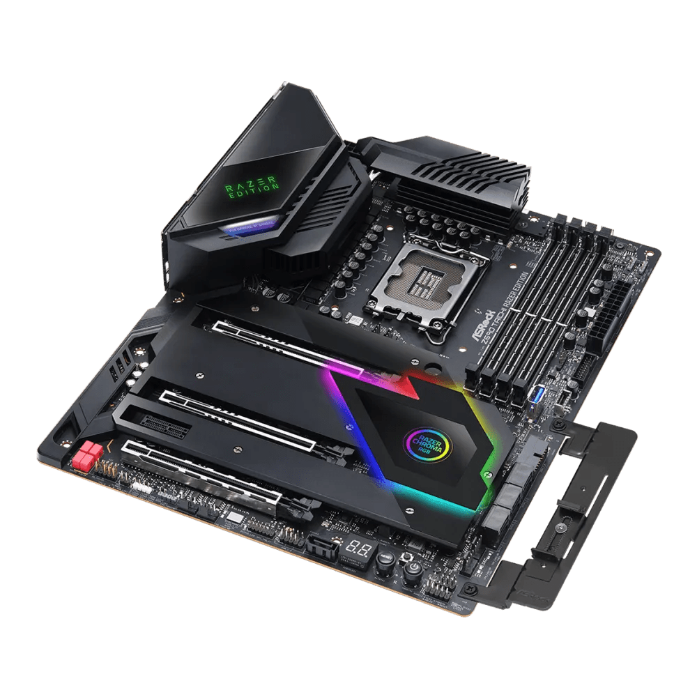 ASRock Z690 Taichi Razer Edition Intel 600 Series ATX Motherboard | 90 - MXBIA0 - A0UAYZ | - Vektra Computers LLC