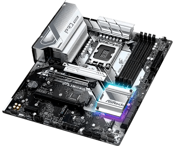 ASRock Z790 Pro RS LGA1700 ATX Motherboard | 90 - MXBK40 - A0UAYZ - Vektra Computers LLC