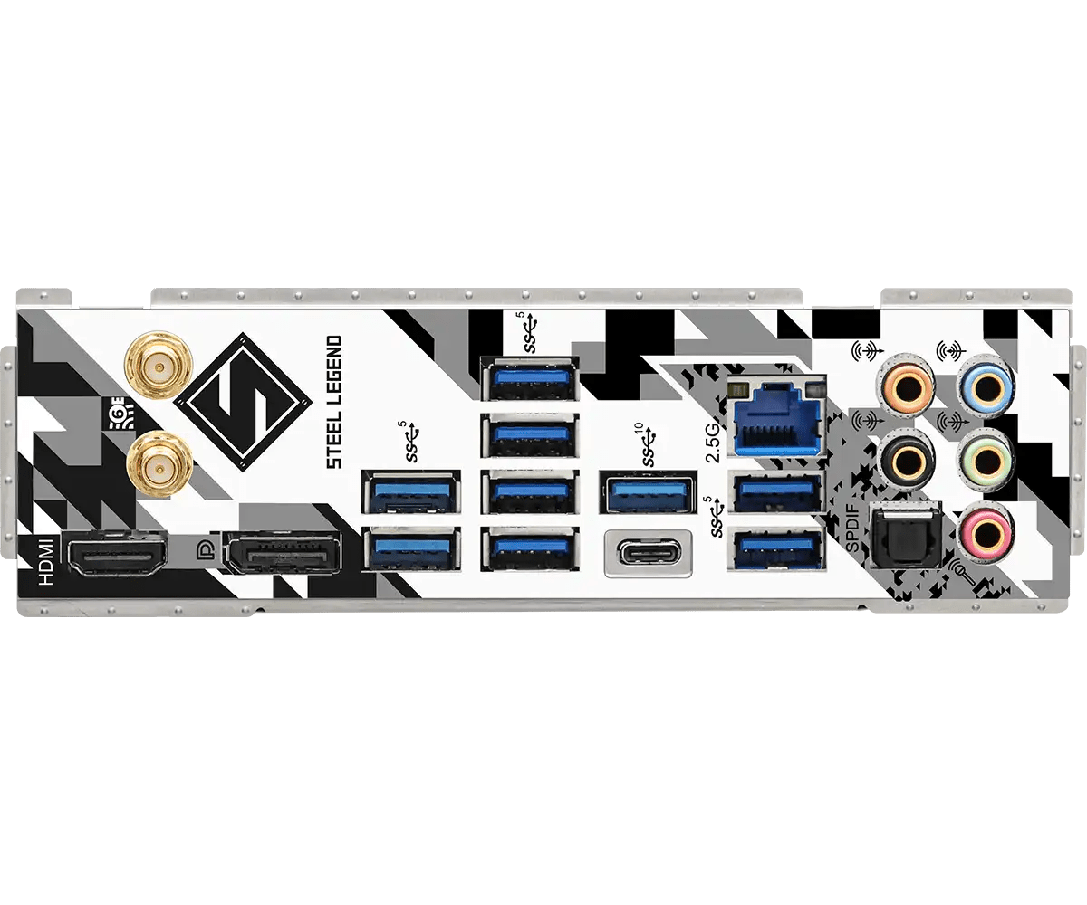 ASRock Z790 Steel Legend WiFi LGA 1700 Socket Intel Motherboard | 90 - MXBKD0 - A0UAYZ - Vektra Computers LLC