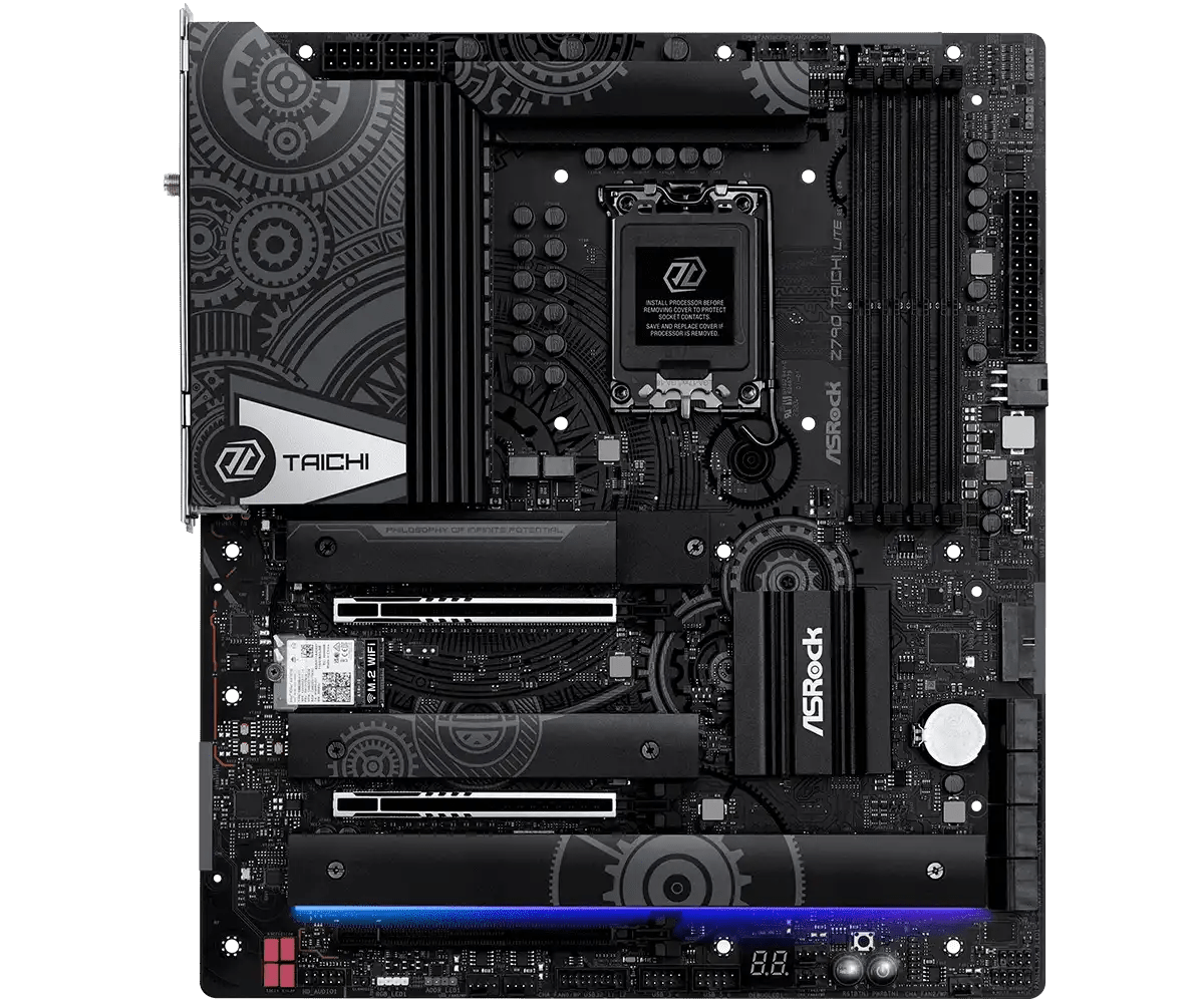 ASRock Z790 Taichi Lite LGA1700 Socket Intel Motherboard | 90 - MXBMF0 - A0UAYZ - Vektra Computers LLC