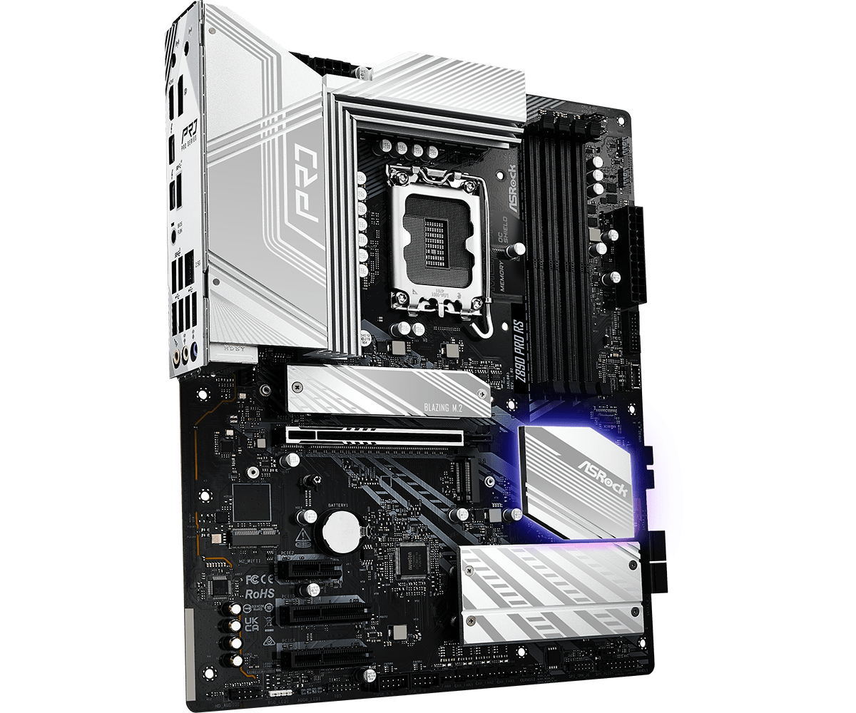 ASRock Z890 Pro RS Motherboard | 90 - MXBP10 - A0UAYZ - 4710483947452 - Vektra Computers LLC