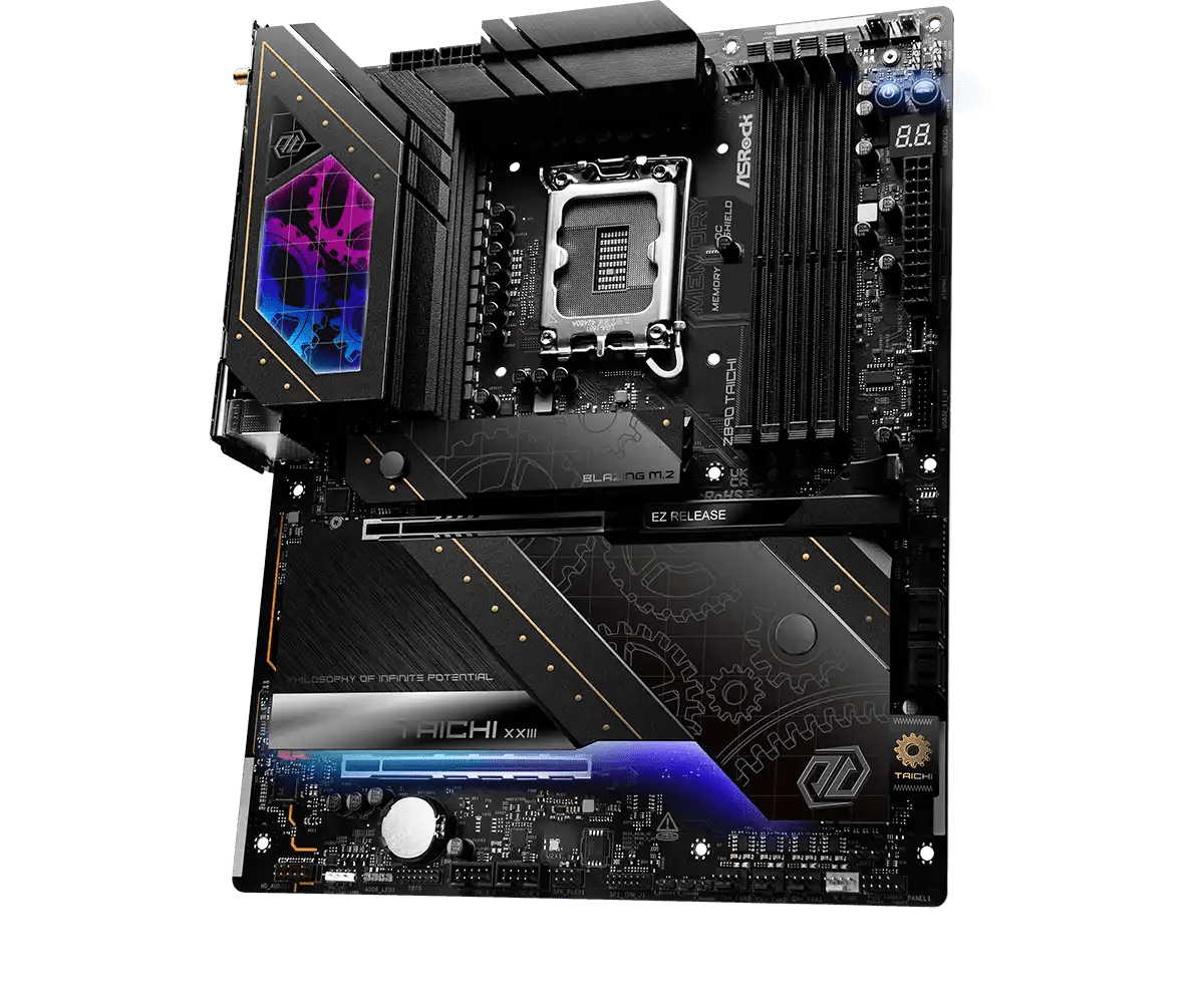 ASRock Z890 Taichi LGA1851 Socket Gaming Motherboard - Vektra Computers LLC