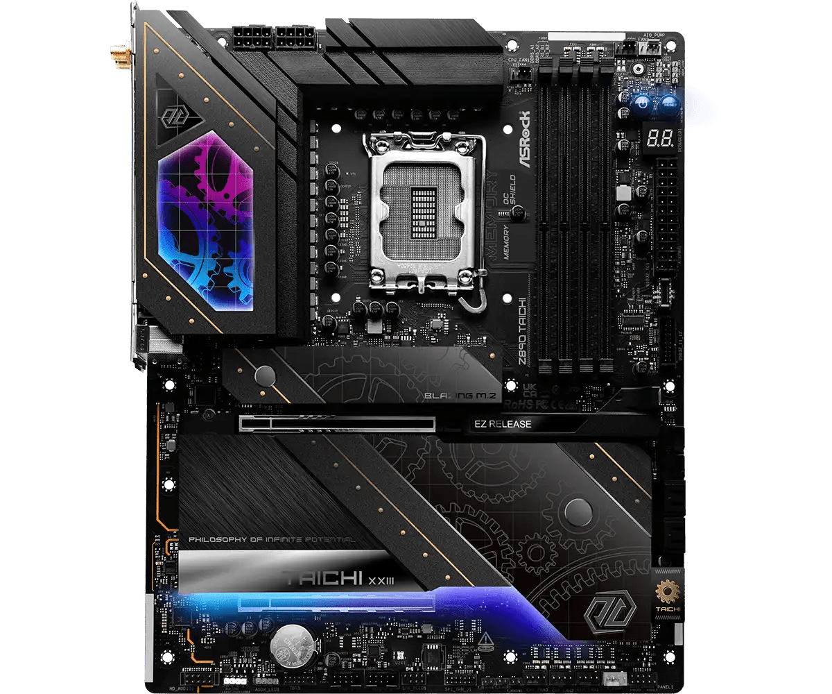 ASRock Z890 Taichi LGA1851 Socket Gaming Motherboard - Vektra Computers LLC