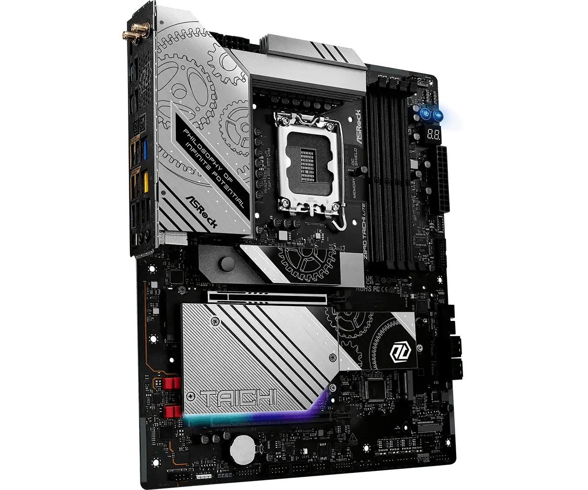 ASRock Z890 Taichi Lite LGA1851 Socket Gaming Motherboard - Vektra Computers LLC