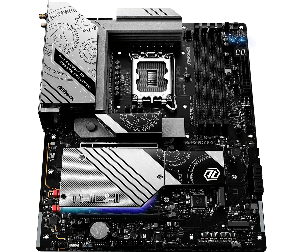 ASRock Z890 Taichi Lite LGA1851 Socket Gaming Motherboard - Vektra Computers LLC