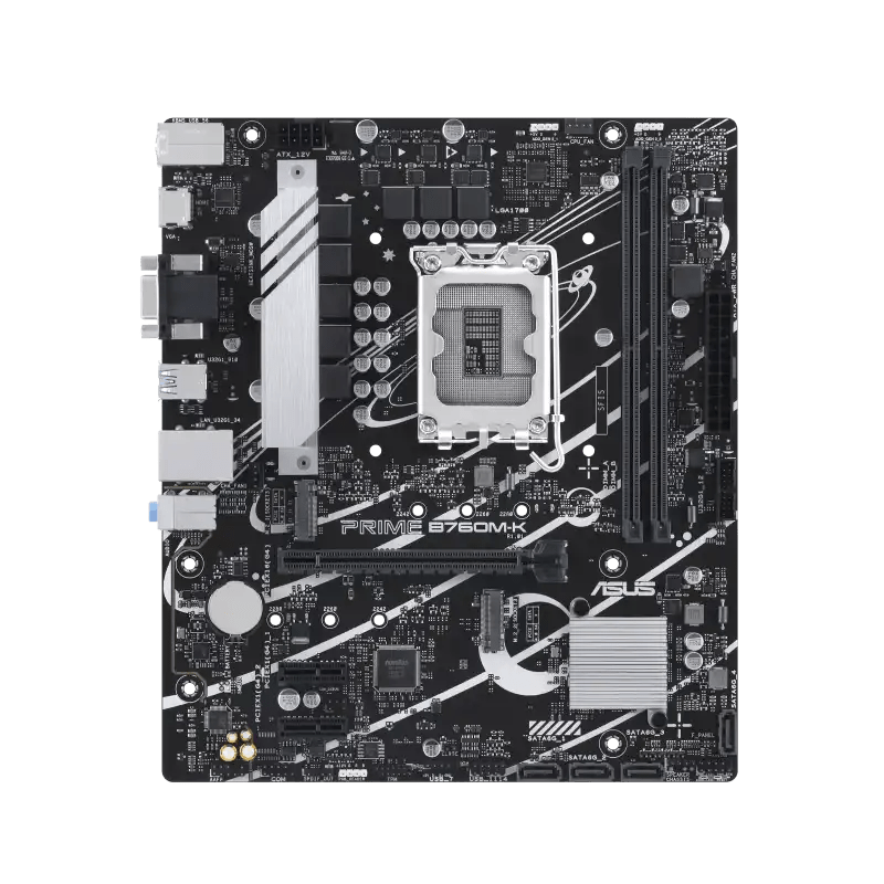 ASUS PRIME B760M - K Intel 700 Series mATX Motherboard | 90MB1FI0 - M1EAY0 / 90MB1FI0 - M0EAY0 | - Vektra Computers LLC