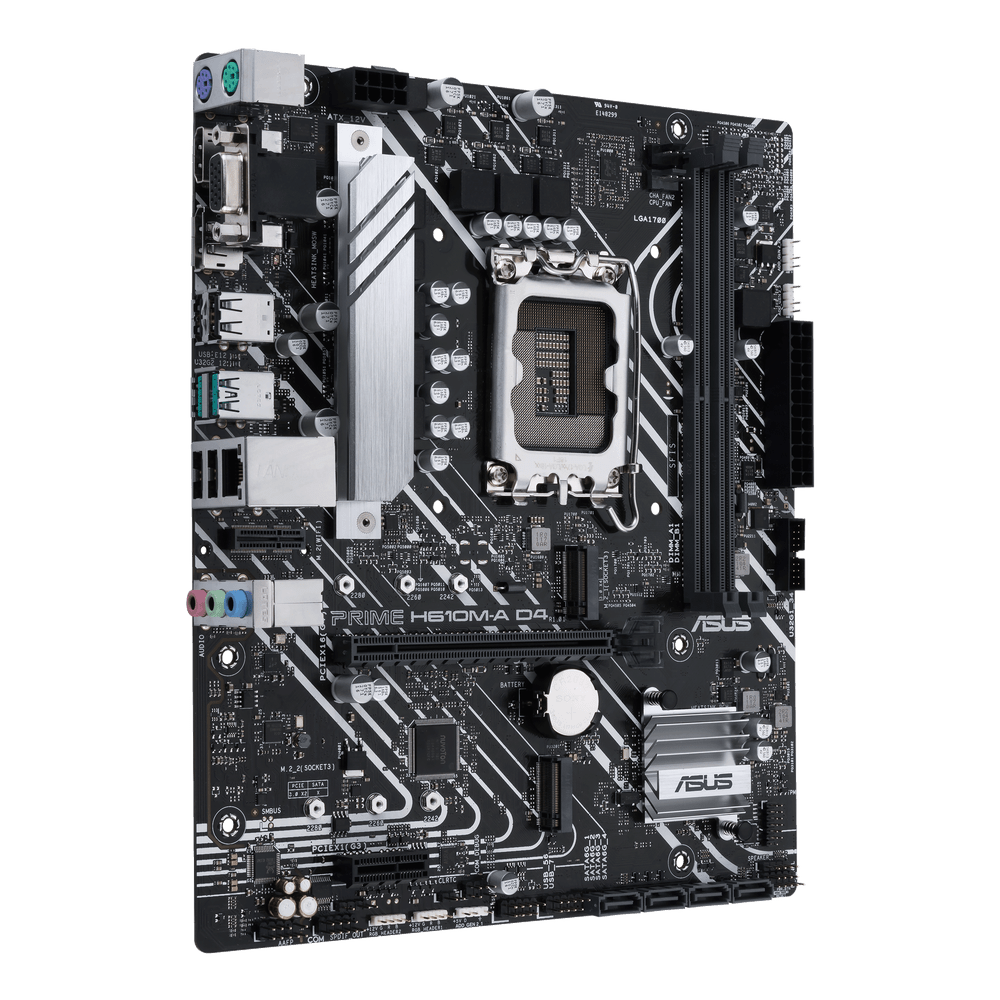 Asus Prime H610M - A D4 - CSM Intel Motherboard | 90MB19P0 - M0EAYC | - Vektra Computers LLC