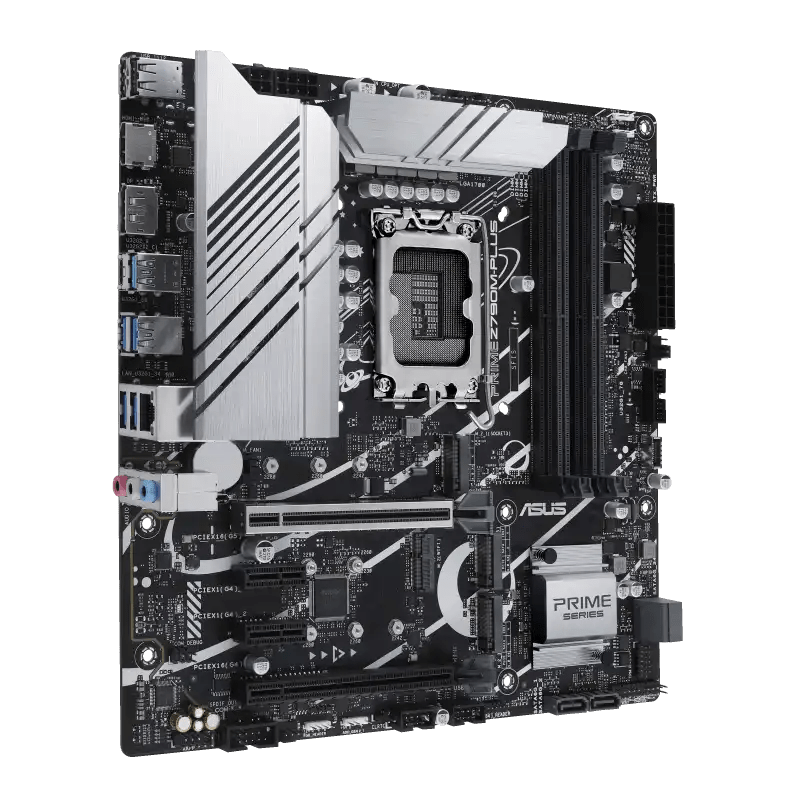 ASUS PRIME Z790M - PLUS Intel 700 Series mATX Motherboard | 90MB1E70 - M1EAY0 | - Vektra Computers LLC