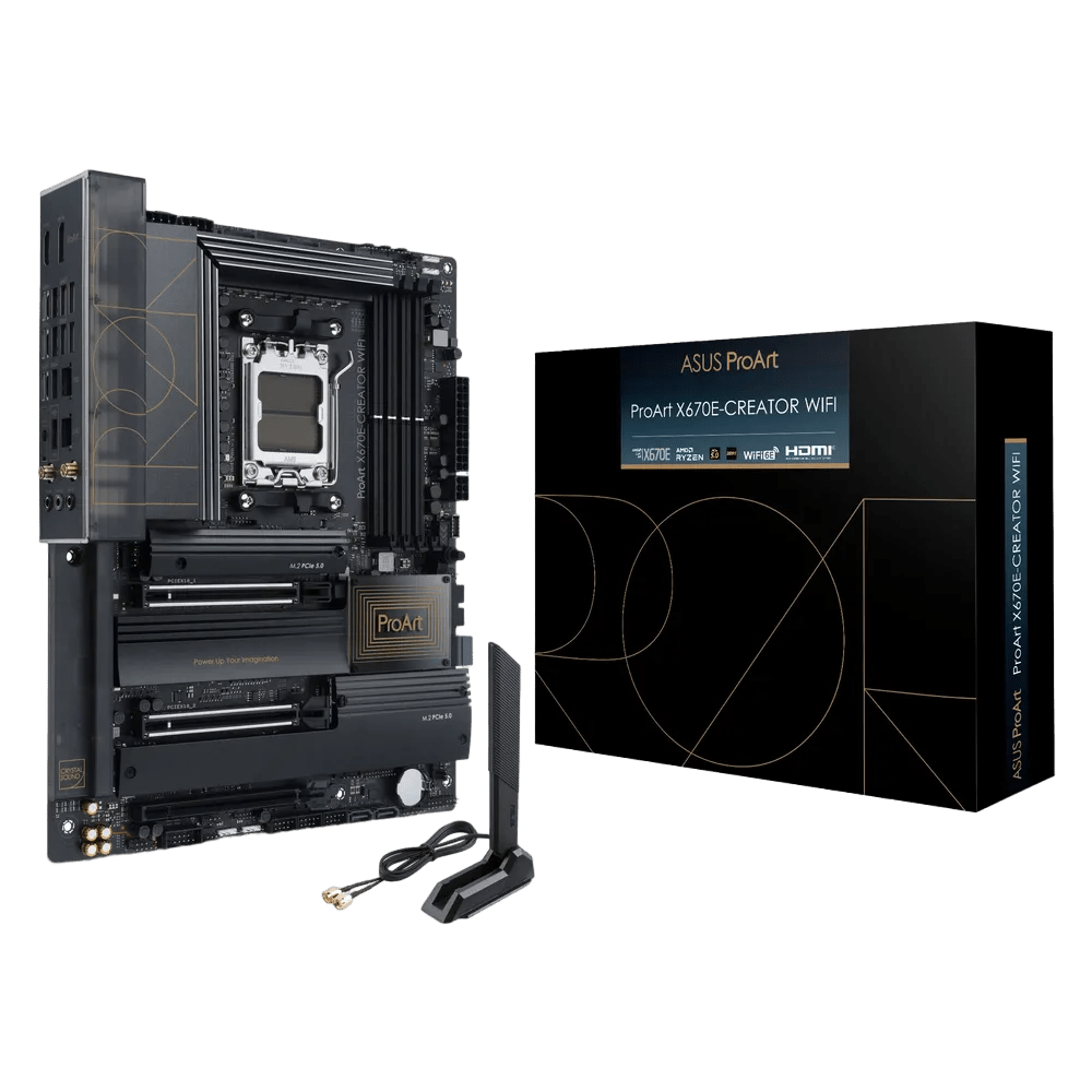 Asus ProArt X670E - Creator WiFi AMD 600 Series ATX Motherboard | 90MB1B90 - M0EAY0 | - Vektra Computers LLC