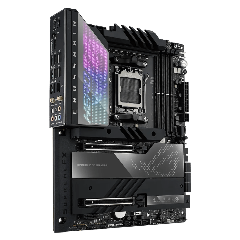 Asus ROG Crosshair X670E Hero AMD 600 Series ATX Motherboard | 90MB1BC0 - M0EAY0 | - Vektra Computers LLC