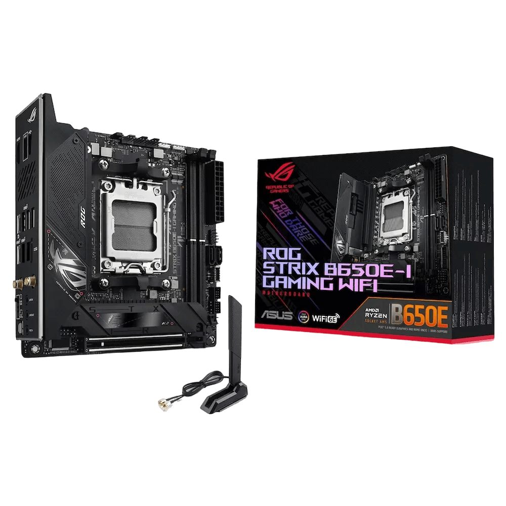 Asus ROG Strix B650E - I Gaming WiFi AMD 600 Series ITX Motherboard | 90MB1BI0 - M0EAY0 | - Vektra Computers LLC