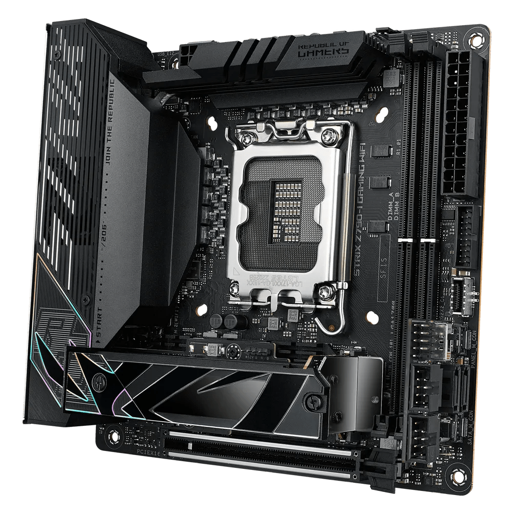 Asus ROG Strix Z790 - I Gaming WiFi Intel 700 Series ITX Motherboard | 90MB1CM0 - M0EAY0 | - Vektra Computers LLC