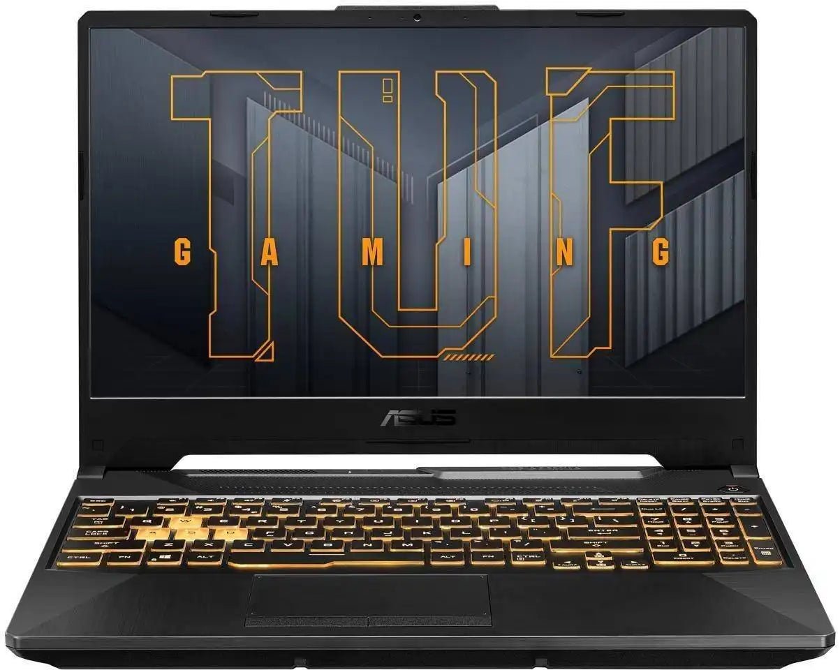 ASUS TUF A15 FA506QM - EB93 Gaming Laptop, 15.6" FHD 144Hz, AMD Ryzen 9 5900HX, 16GB RAM, 512GB SSD, 6GB NVIDIA GeForce RTX 3060, RGB Backlit ENG KB, Win 11, Gray | 90NR0606 - M003Y0 - Vektra Computers LLC