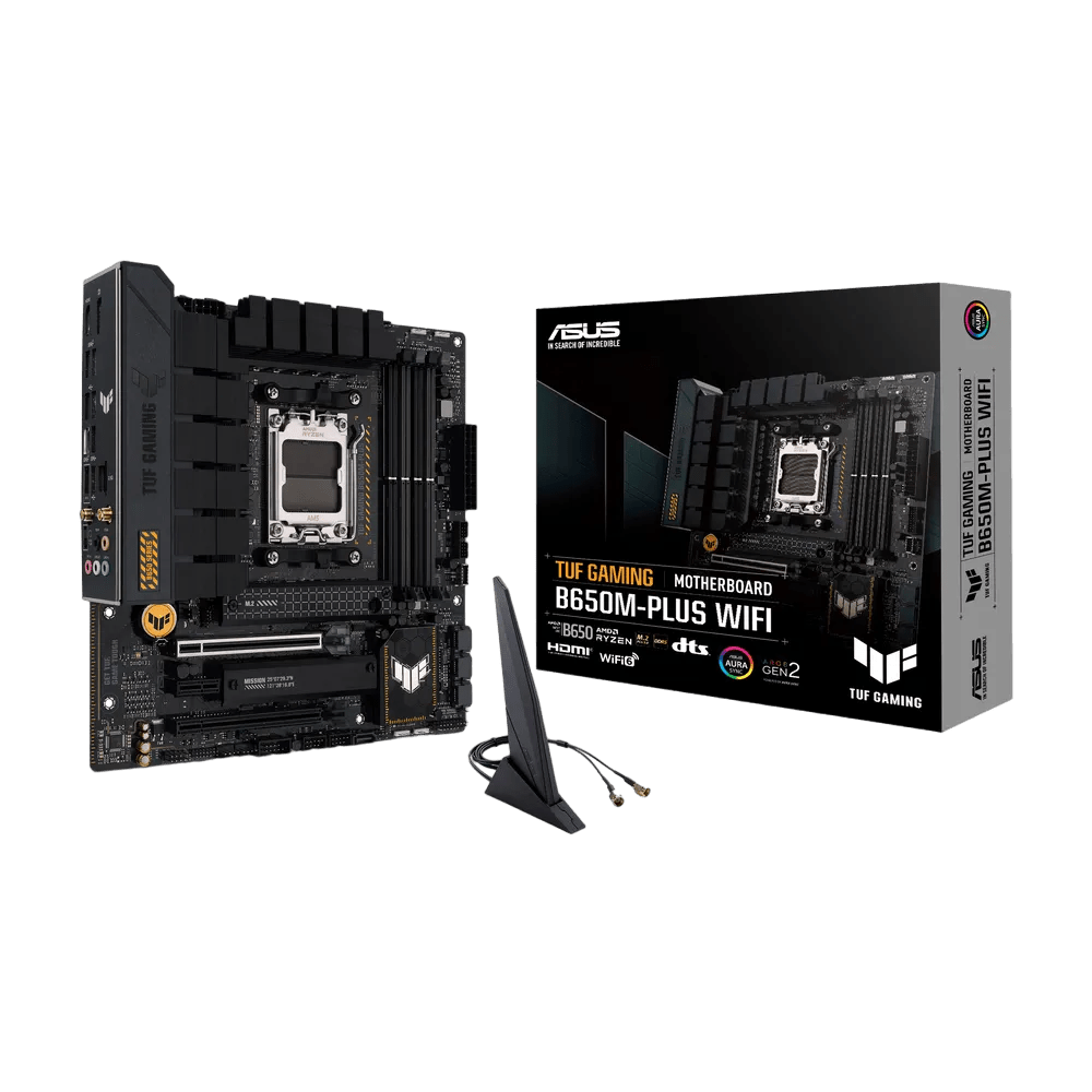 Asus TUF Gaming B650M - Plus WiFi AMD 600 Series mATX Motherboard | 90MB1BF0 - M0EAY0 | - Vektra Computers LLC