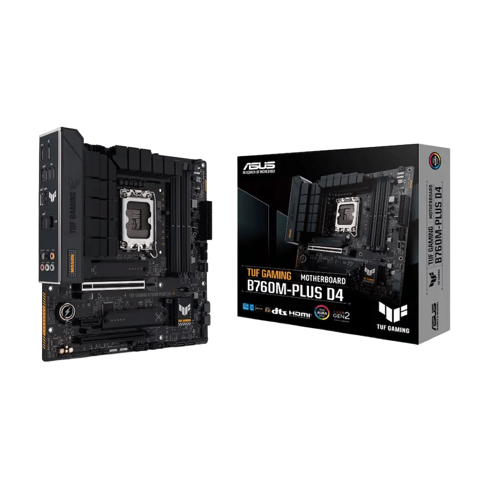 Asus TUF Gaming B760M - Plus D4 Intel 700 Series mATX Motherboard | 90MB1DI0 - M0EAY0 | - Vektra Computers LLC