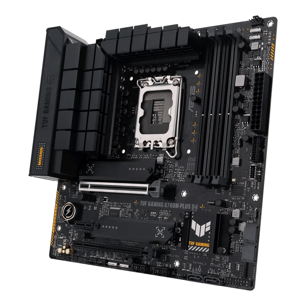 Asus TUF Gaming B760M - Plus D4 Intel 700 Series mATX Motherboard | 90MB1DI0 - M0EAY0 | - Vektra Computers LLC