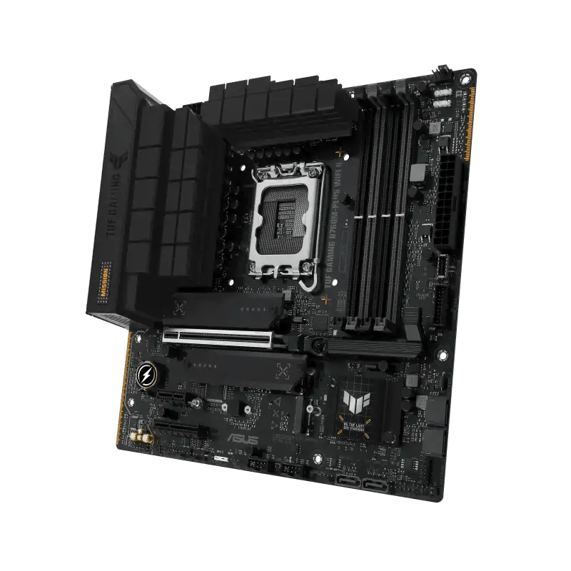 ASUS TUF GAMING B760M - PLUS WIFI II Intel 700 Series mATX Motherboard | 90MB1HE0 - M0EAY0 | - Vektra Computers LLC